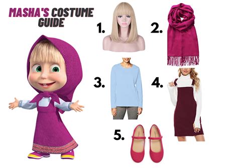 Mashas Masha And The Bear Costume Guide Endless Awesome