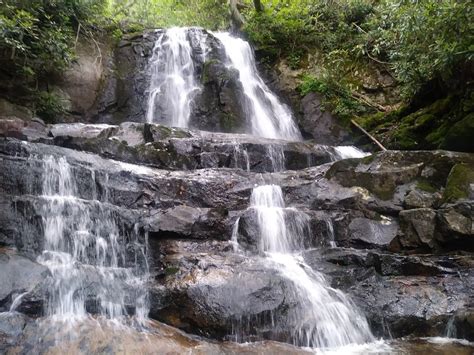Laurel Falls Great Smoky Mountains Nationalpark Lohnt Es Sich