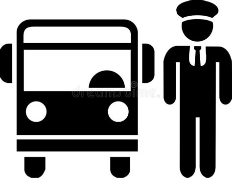 Bus Driver Silhouette Stock Illustrations 981 Bus Driver Silhouette