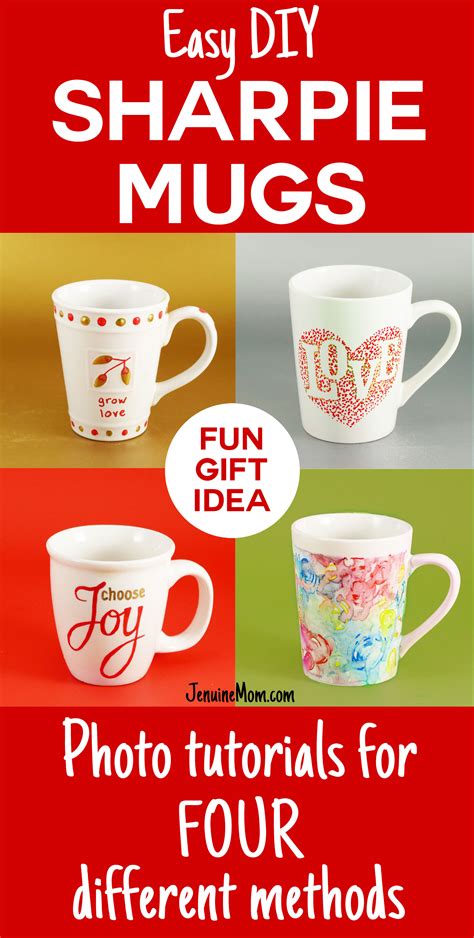 Well, we tried it all. DIY Sharpie Mugs for Easy Personalized Gifts - Jennifer Maker
