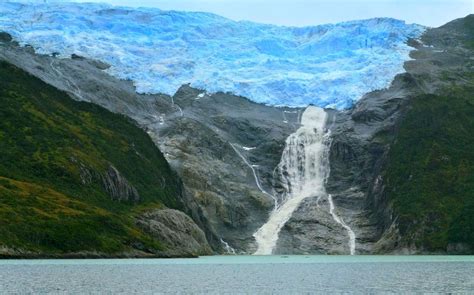 Nature Landscape Lake Waterfall Mountain Glaciers