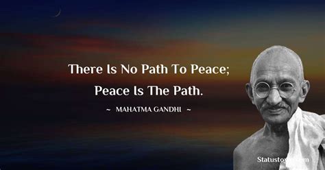 Gandhi Quotes On Peace
