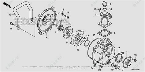 Honda Water Pumps Wx10t A Vin Wagt 1000001 Oem Parts Diagram For Casing Wx10t