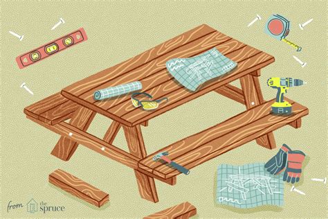 14 Free Picnic Table Plans In All Shapes And Sizes