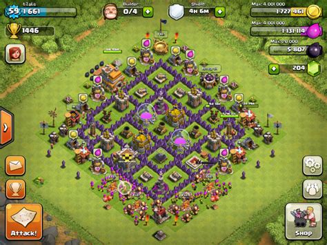 Best coc town hall th7 defense bases with 3 air defenses 2021 farming, hybrid trophy. Vodka CoC - Clash of Clans: November 2014