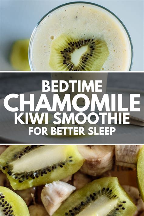 Bedtime Green Smoothie For Better Sleep Milk And Pop Recipe Kiwi