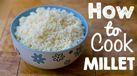 I know it's tempting, but don't open the lid during. AWESOME GLUTEN-FREE FOOD: How to Cook Millet - YouTube