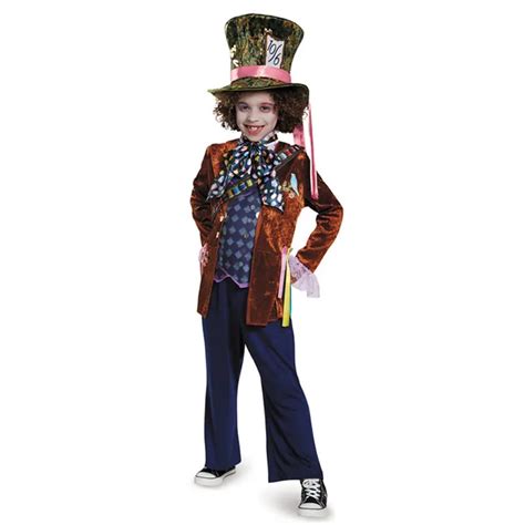 Child Halloween Costume Alice Wonderland Party Fancy Dress Kids Boys