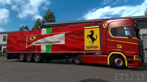 Tested on 1.41.x compatible with all my packs. Ferrari Scania 4x2 skin | ETS2 mods | Euro truck simulator 2 mods - ETS2MODS.LT
