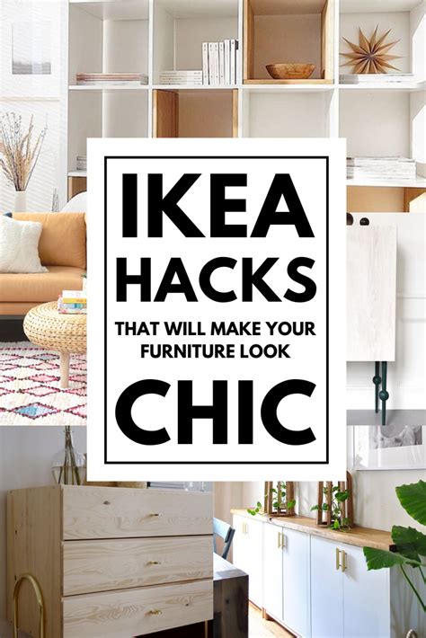 Ikea Hacks For Chic Furniture Ikea Furniture Hacks Ikea Hack Ikea