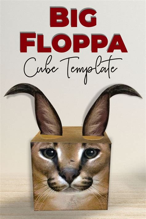 Printable Floppa Cube