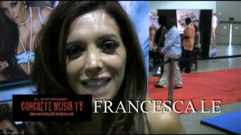 Francesca Le Interview From Adultcon Youtube