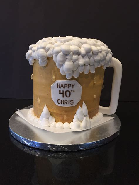 Beer Mug Cake Sculpted Cakes Beer Mug Cake Cake