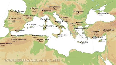 Mediterranean Map