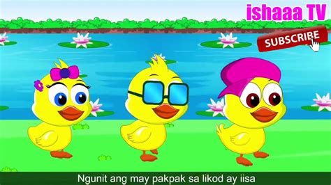 May Tatlong Bibe Nursery Rhymes Youtube