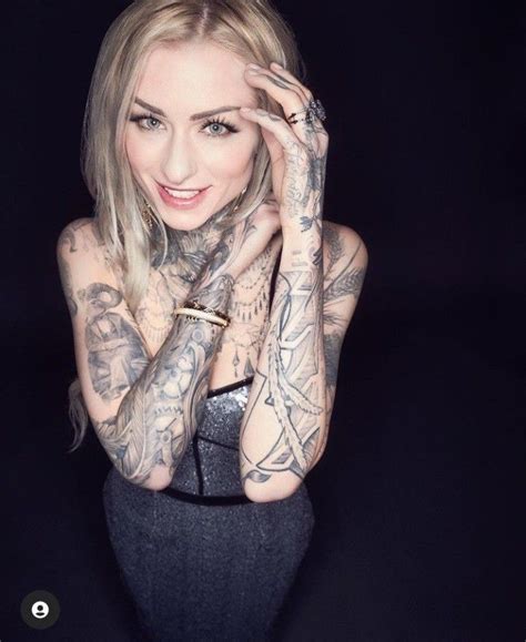 Body Art Tattoos Girl Tattoos Ryan Ashley Malarkey Blonde Tattoo Monami Frost Prue Girl