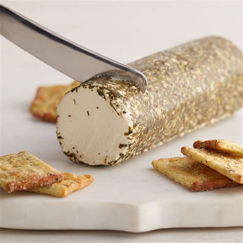 Celebrity Goat 105 Oz Garlic And Herb Goat Cheese Log 6case