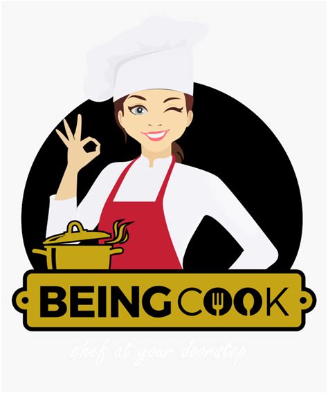 2 Female Chef Logo Hd Png Download Kindpng