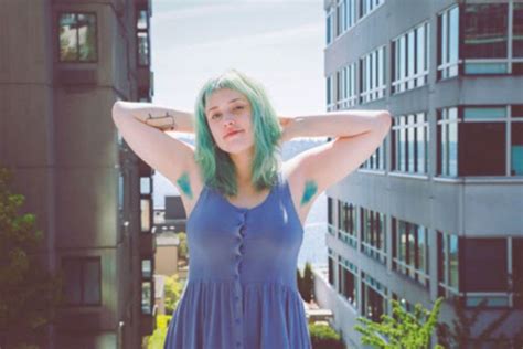 Dying Armpit Hair Crazy Colours Is Totally A Thing Now