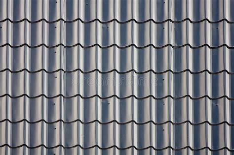 Steel Roof Metal Texture Stock Illustration Illustration Of Roof 6138509