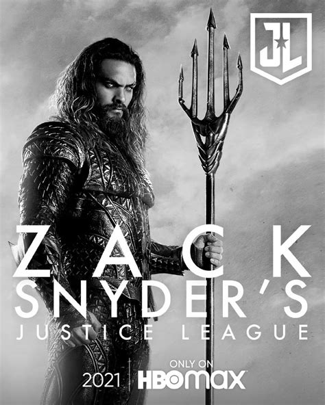 Zack snyder's justice league will be made available worldwide day and date with the us on thursday, march 18 (*with a small number of exceptions). Zack Snyder's Justice League Poster - Jason Momoa as ...