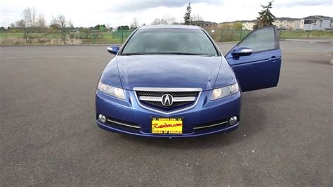 Search over 42 used 2007 acura tls. 2007 Acura TL Type S Navigation | Blue | 7A009168 - YouTube