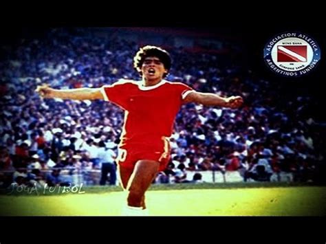 Aldosivi argentinos juniors arsenal atlético tucumán banfield boca juniors central córdoba sde colón defensa y estadio diego armando maradona. Diego Maradona Argentinos Jrs - YouTube