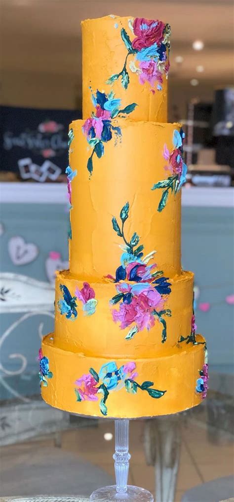 These Wedding Cake Ideas Are Seriously Stunning Bold Wedding Cake