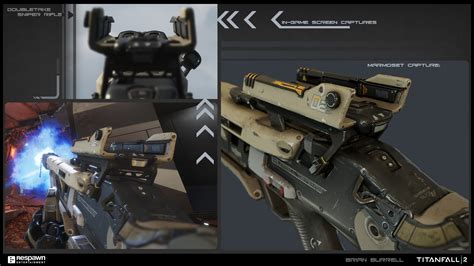 Brian Burrell Doubletake Sniper Rifle Titanfall 2