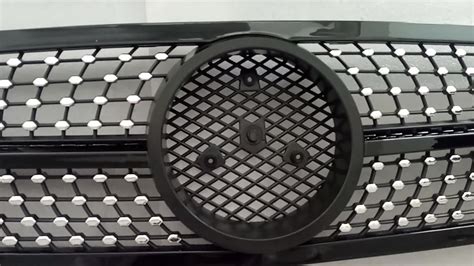 C Class Diamond Style Grille For Mercedes Benz W203 Grill C180 C200