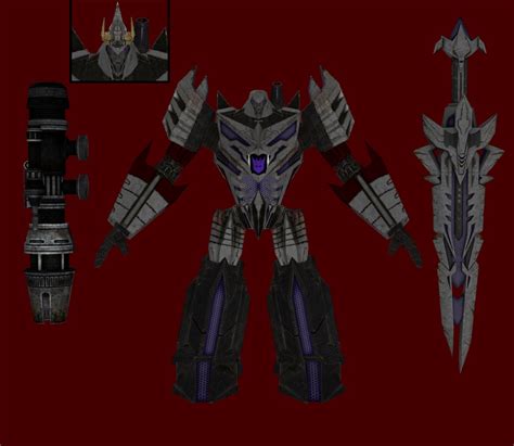 Model Dl Transformers Foc Megatron By Wolfblade111 On Deviantart