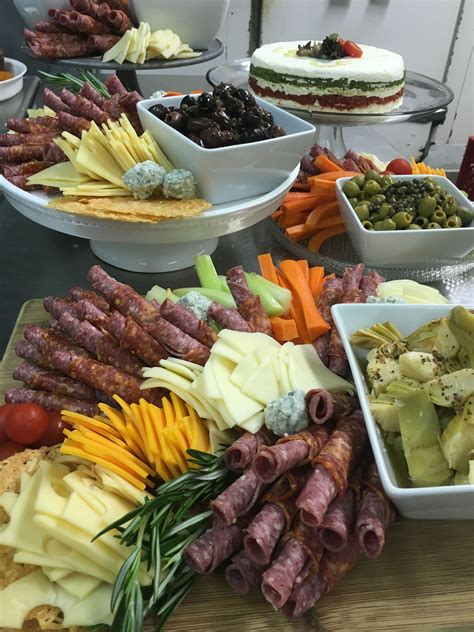 Heavy appetizers are appetizers that, when all put together, provide as much food as a sitdown dinner would, but in a plan your entrée menu, focusing on different types of food at each serving station. Antipasta | Horderves appetizers, Heavy appetizers, Heavy ...