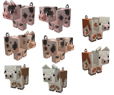 Remodeled Pigs Minecraft Resource Packs Curseforge