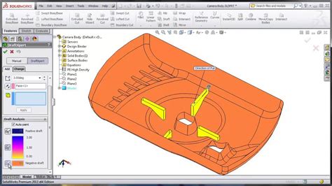 Solidworks Draftxpert Quick Selection Of Multiple Faces Youtube