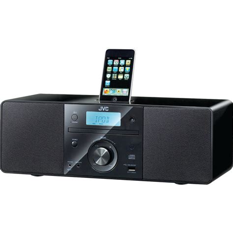 Jvc Rdn1 Micro System With Cd And Top Mount Ipod Dock Rdn1 Bandh