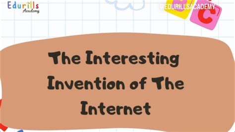 Invention Of Internet Youtube