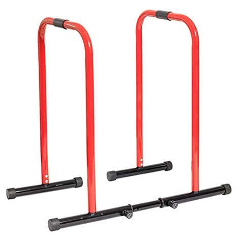 Weeloloe Dip Station Functional Heavy Duty Dip Stands Fitness Workout