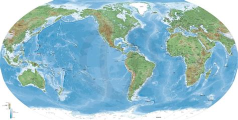 🌎 Vector Map World Political Mercator America One Stop Map