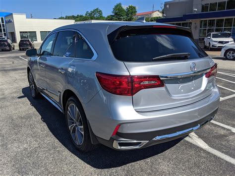 Pre Owned 2018 Acura Mdx Wtechnology Pkg In Lunar Silver Metallic