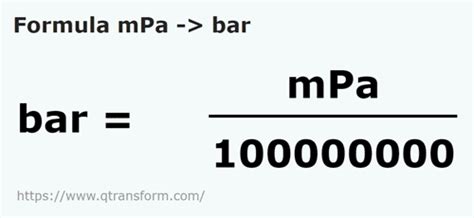 Milipascals A Barias Mpa A Bar Convertir Mpa A Bar