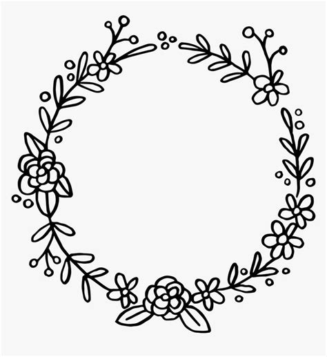 The Best Flower Circle Svg Free And View Flower Circle Flower Wreath