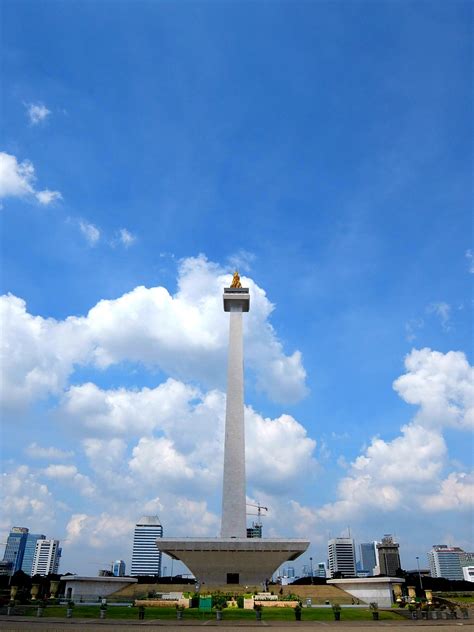 Monumen Nasional Jakarta Indonesia Monumen Indonesia Tempat