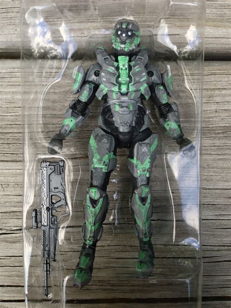 Review Halo 4 Series 2 Spartan Cio Steelgreen Exclusive Figure Halo