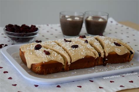 Pan de arándanos rojos y nueces Sabrinas Sea of Colors