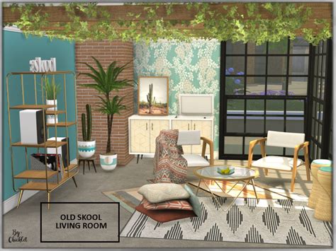 Old Skool Sitting Room Part 1 By Chicklet From Tsr • Sims 4 Downloads