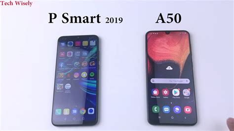 Samsung A50 Vs Huawei P Smart 2019 Speed Test Comparison Youtube