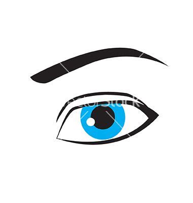 Beautiful Blue Eye vector image on | Beautiful blue eyes, Beautiful, Vector images