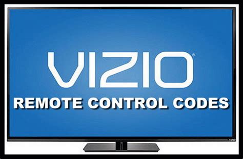 How to program rca remote to vizio tv. Remote Control Codes For Vizio TVs | Codes For Universal ...