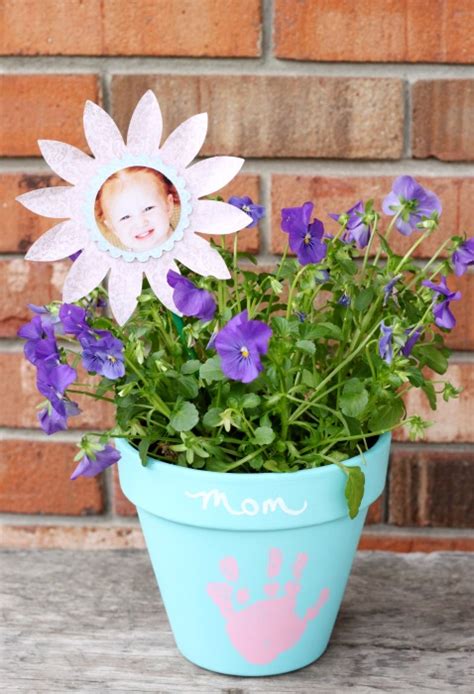 Diy Mother S Day Handprint Flower Pot All Things Mamma