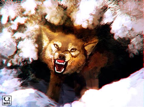 Rabid Wolf By Carloscara On Deviantart